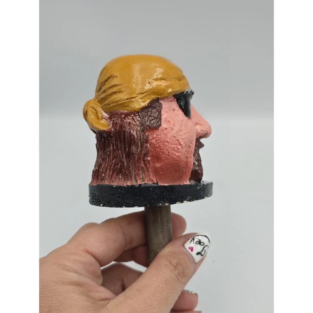Whack Whac A Mole Arcade Head Pirate Eyepatch Carnival Part Folk Art Industrial
